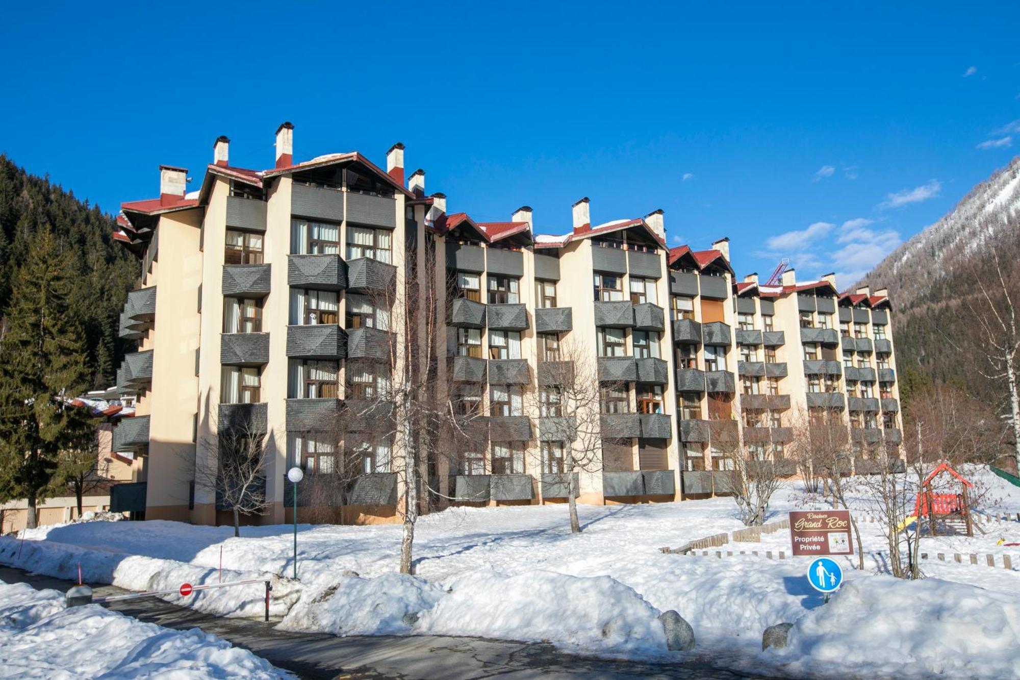 Résidence Grand Roc - Campanules 322 - Happy Rentals Chamonix Mont Blanc Exterior foto